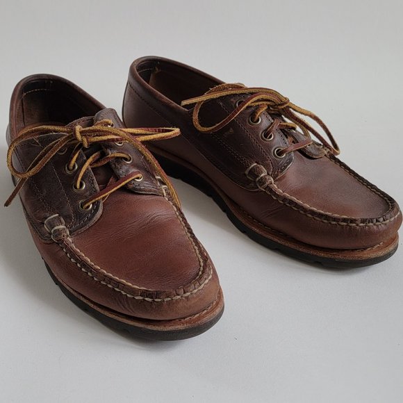 Handmade Rancourt & Co Baxter Ranger Moc Brown, Men's Sz 8D - Picture 10 of 12